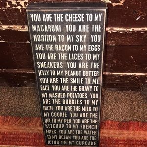 Wooden decorative wall decor